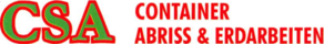Logo CSA Containerservice  Abriss & Erdarbeiten - Helmut Achtabowski